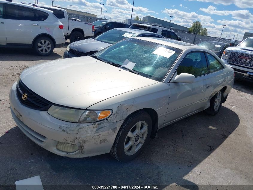 2000 Toyota Camry Solara Se V6 VIN: 2T1CF28P8YC263329 Lot: 39221788