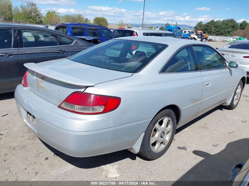 2000 Toyota Camry Solara Se V6 VIN: 2T1CF28P8YC263329 Lot: 39221788