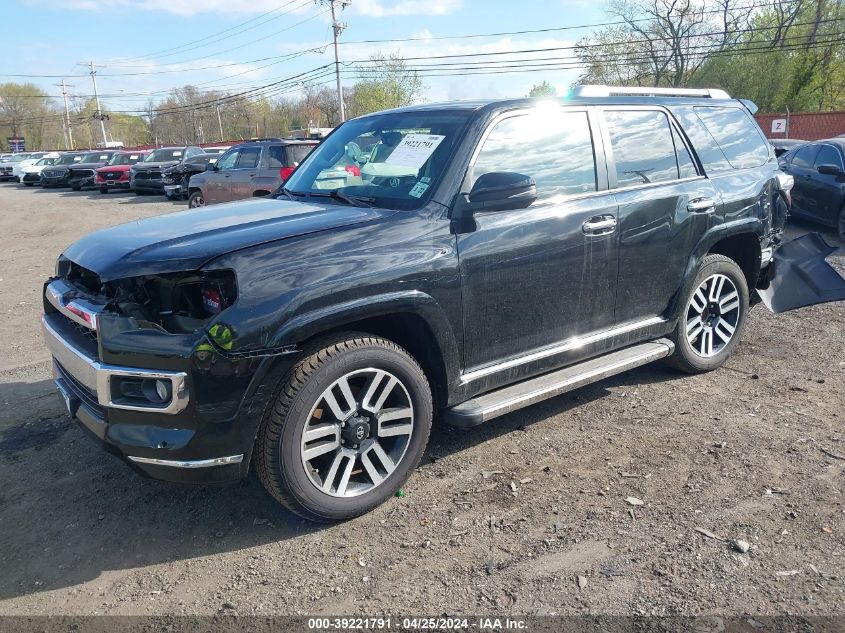 2017 Toyota 4Runner Limited VIN: JTEBU5JR1H5428483 Lot: 39221791