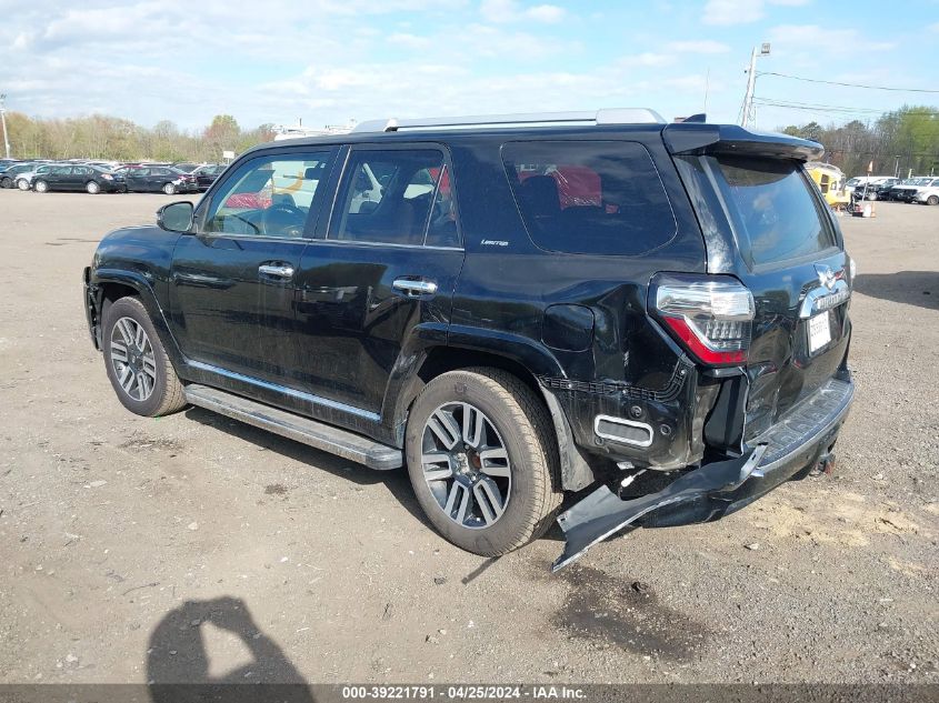 2017 Toyota 4Runner Limited VIN: JTEBU5JR1H5428483 Lot: 39221791