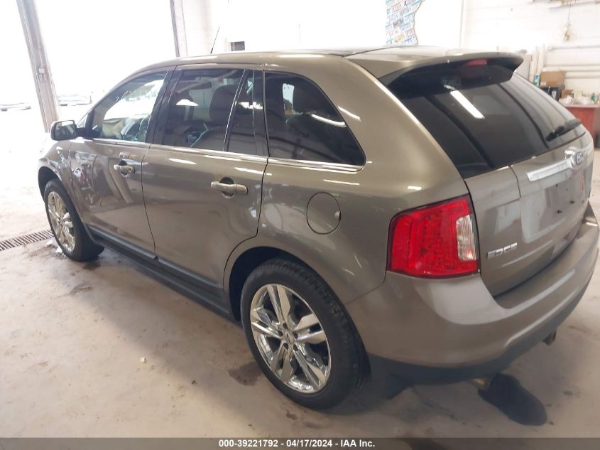 2013 Ford Edge Limited VIN: 2FMDK3K98DBA01003 Lot: 39221792