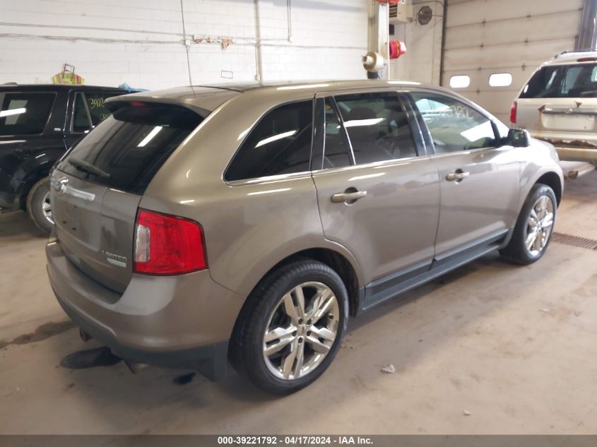 2013 Ford Edge Limited VIN: 2FMDK3K98DBA01003 Lot: 39221792