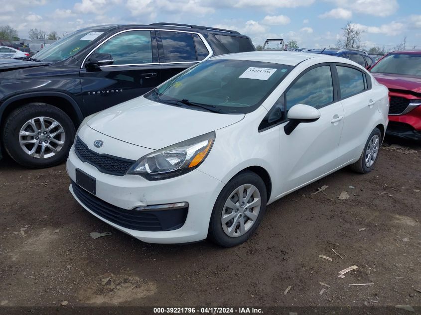 2016 Kia Rio Lx VIN: KNADM4A30G6677513 Lot: 39221796