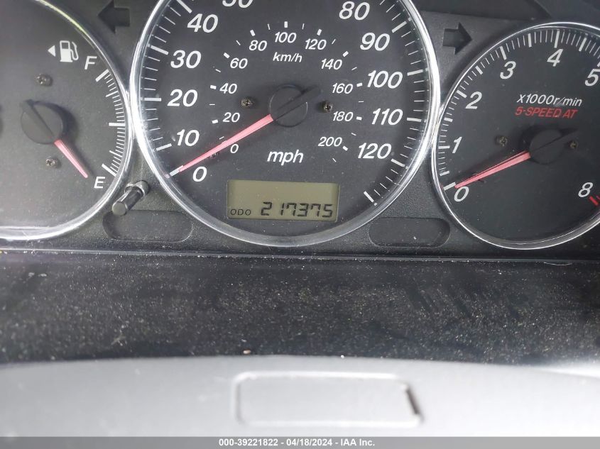 2004 Mazda Mpv Lx VIN: JM3LW28A440531882 Lot: 39221822