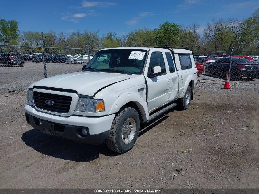 2008 Ford Ranger Sport/Xlt VIN: 1FTYR44U88PA92376 Lot: 39221833