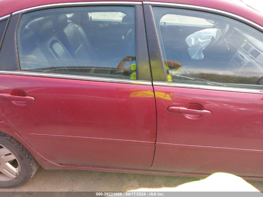 2006 Chevrolet Impala Lt VIN: 2G1WC581769183769 Lot: 39221855