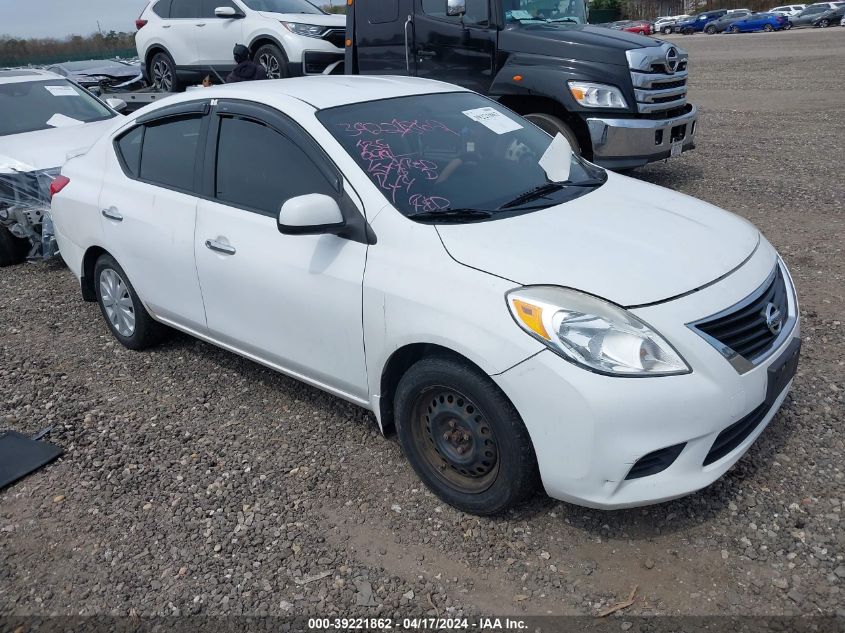 2014 Nissan Versa 1.6 Sv VIN: 3N1CN7AP1EL829689 Lot: 39221862