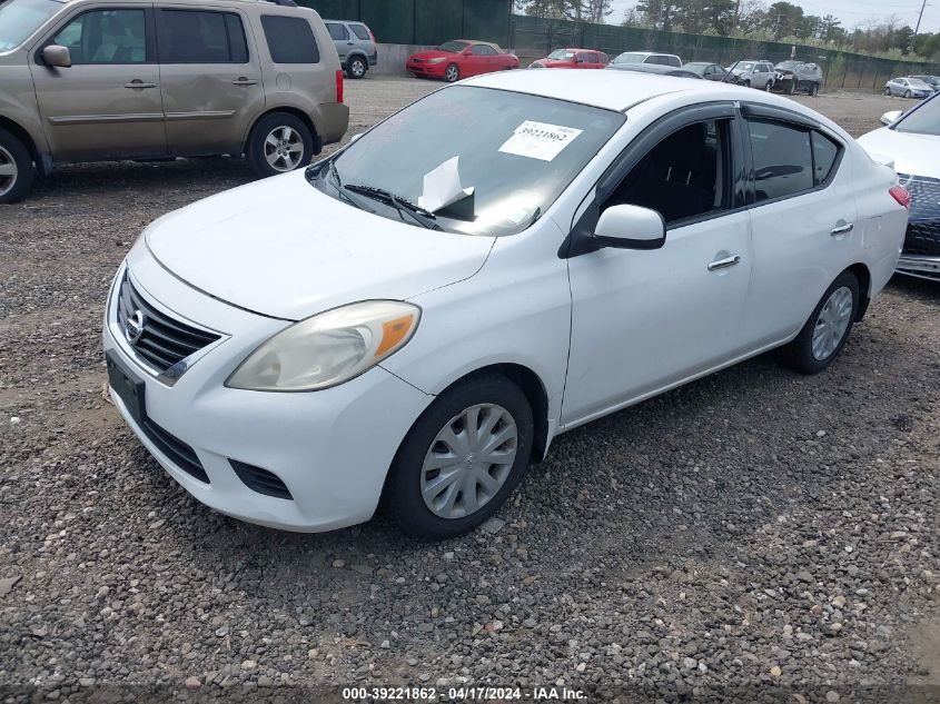 2014 Nissan Versa 1.6 Sv VIN: 3N1CN7AP1EL829689 Lot: 39221862