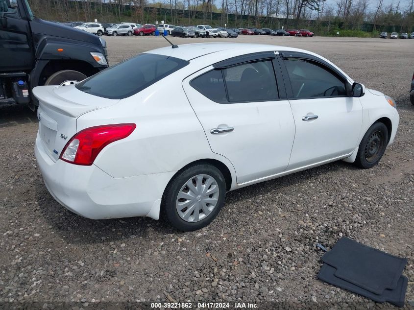 2014 Nissan Versa 1.6 Sv VIN: 3N1CN7AP1EL829689 Lot: 39221862