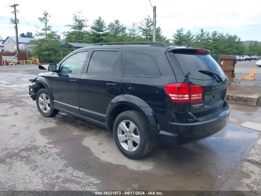 2016 Dodge Journey Se VIN: 3C4PDCAB6GT162278 Lot: 39221873