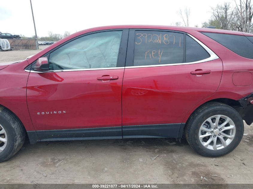 2021 Chevrolet Equinox Fwd Lt VIN: 2GNAXKEV4M6157597 Lot: 39221877