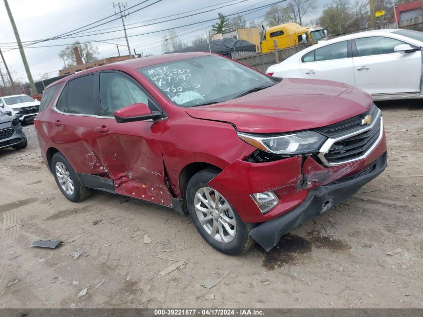 2021 Chevrolet Equinox Fwd Lt VIN: 2GNAXKEV4M6157597 Lot: 39221877