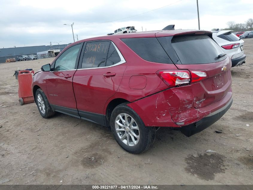 2021 Chevrolet Equinox Fwd Lt VIN: 2GNAXKEV4M6157597 Lot: 39221877