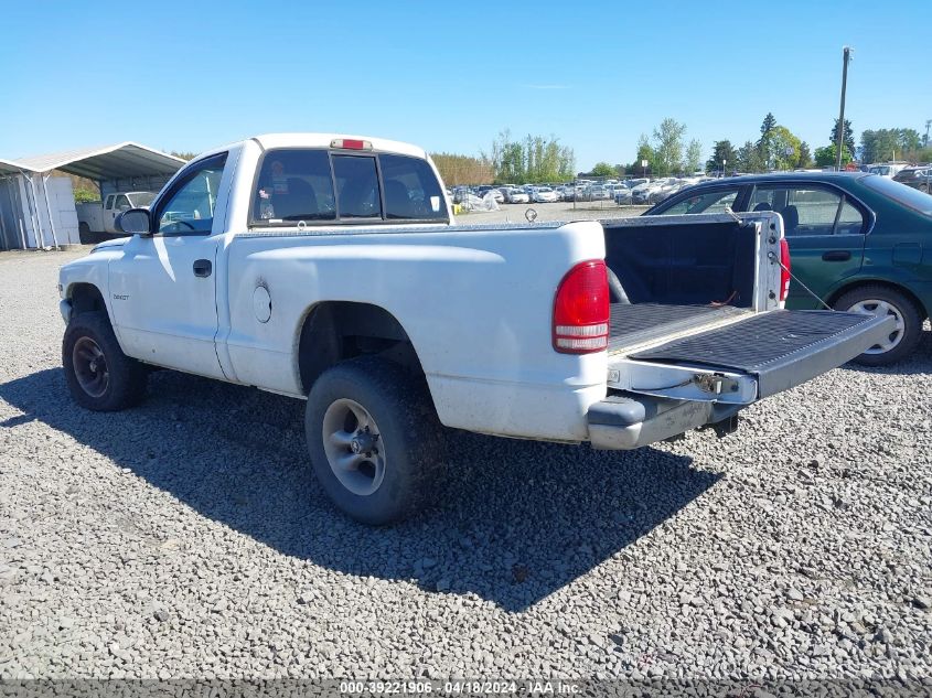 1998 Dodge Ram 1500 St/Ws VIN: 1B7HC16X2WJ617035 Lot: 39221906