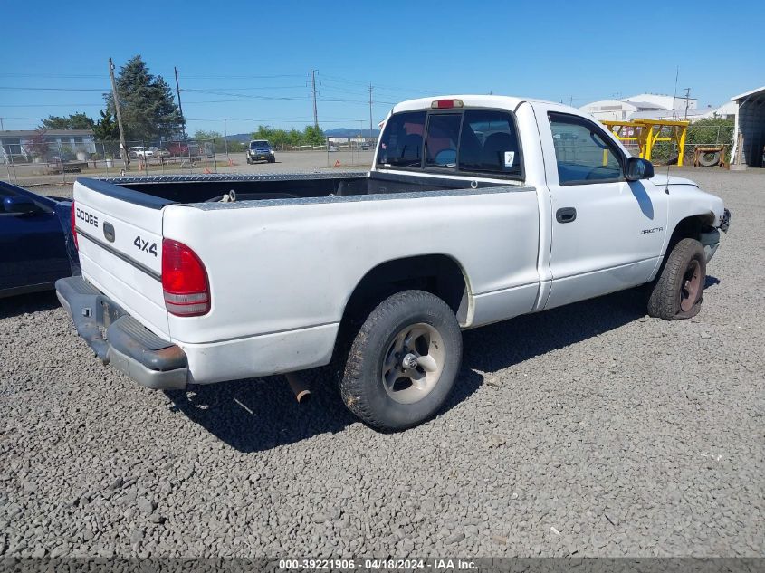 1998 Dodge Ram 1500 St/Ws VIN: 1B7HC16X2WJ617035 Lot: 39221906