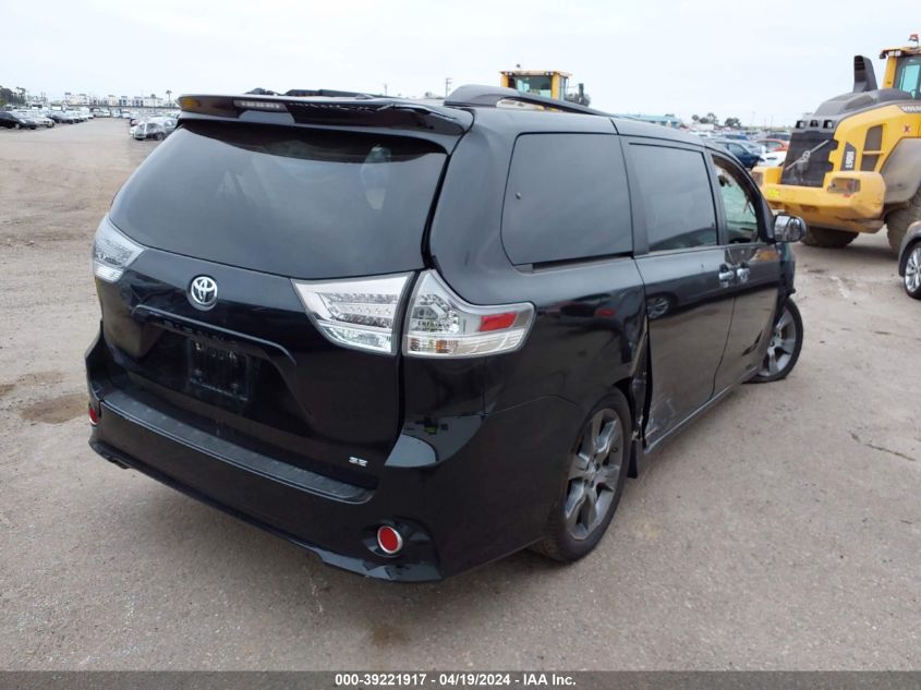 5TDXK3DC3FS647190 2015 Toyota Sienna Se 8 Passenger