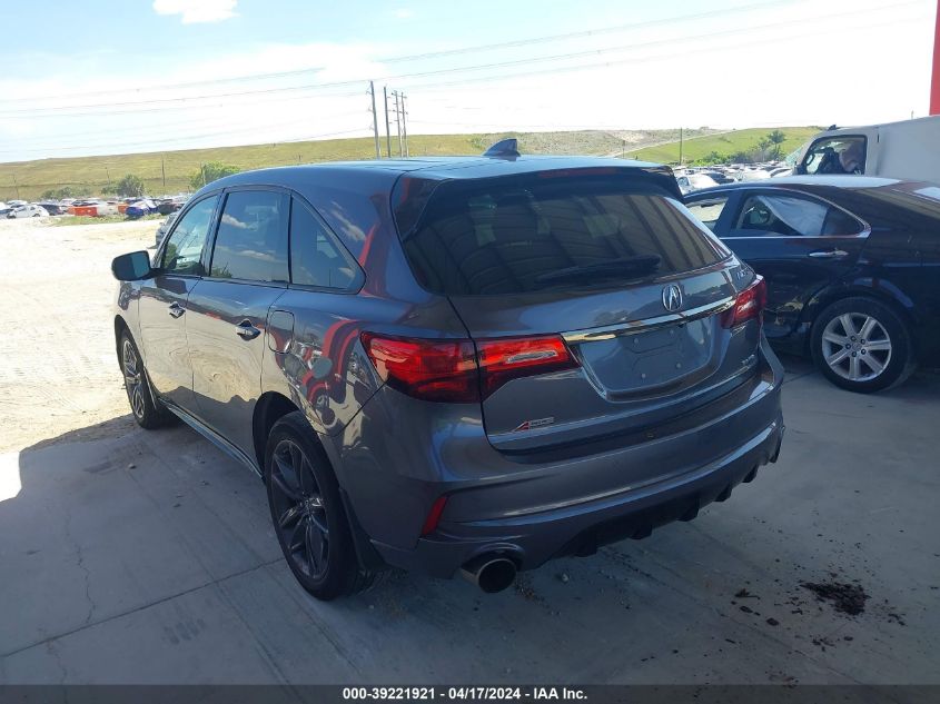 2019 Acura Mdx VIN: 5J8YD4H04KL804923 Lot: 39221921