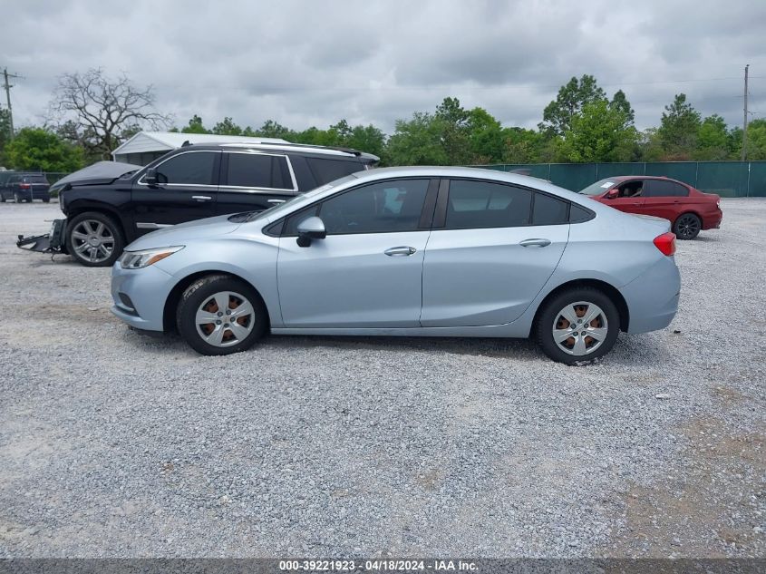 2017 Chevrolet Cruze Ls Auto VIN: 1G1BC5SM3H7142559 Lot: 39221923