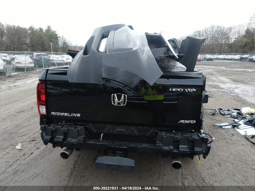 2022 Honda Ridgeline Rtl-E VIN: 5FPYK3F75NB038732 Lot: 39221931