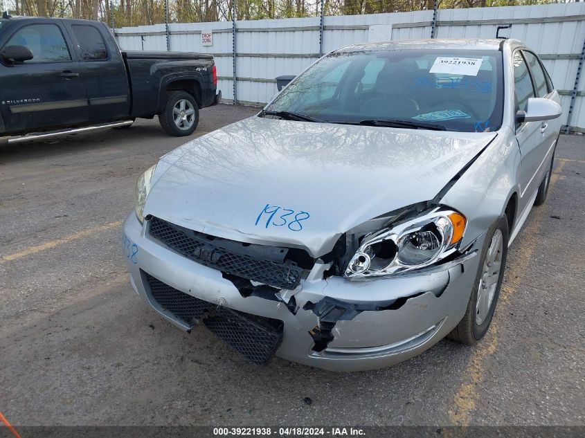 2012 Chevrolet Impala Lt VIN: 2G1WG5E33C1163135 Lot: 39221938