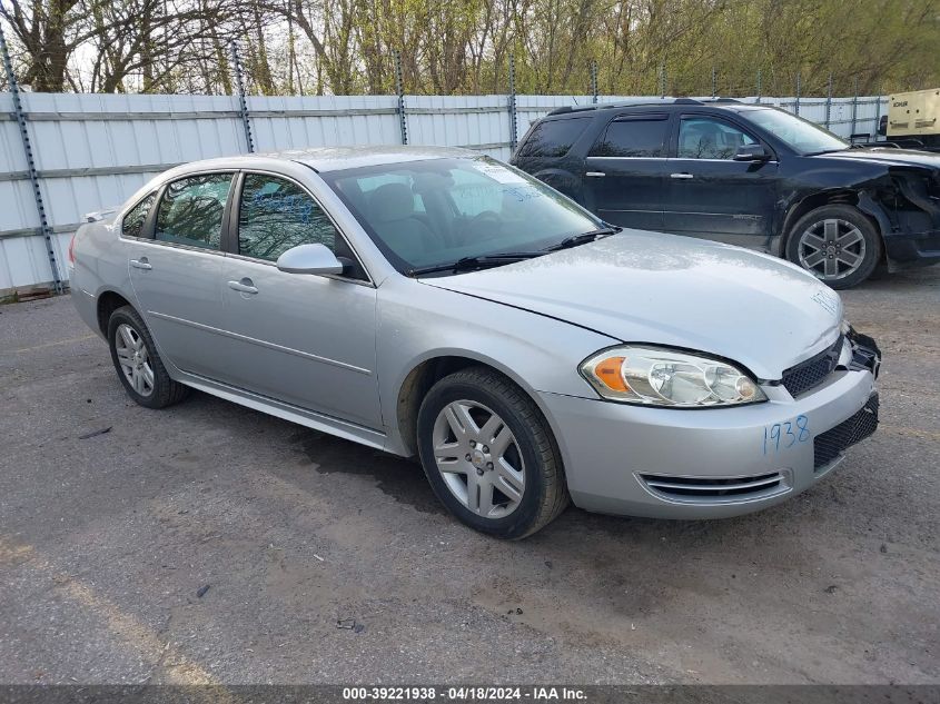 2012 Chevrolet Impala Lt VIN: 2G1WG5E33C1163135 Lot: 39221938