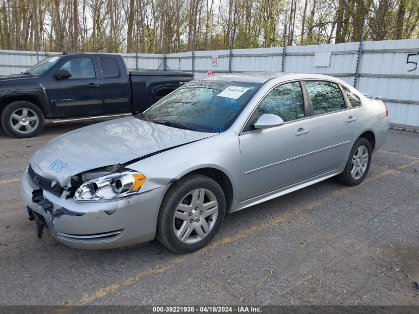 2012 Chevrolet Impala Lt VIN: 2G1WG5E33C1163135 Lot: 39221938