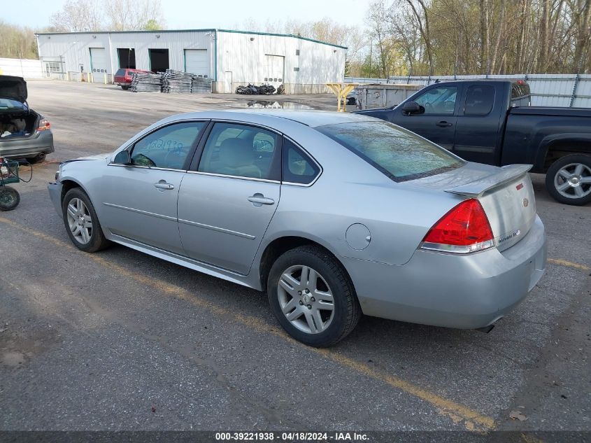 2012 Chevrolet Impala Lt VIN: 2G1WG5E33C1163135 Lot: 39221938