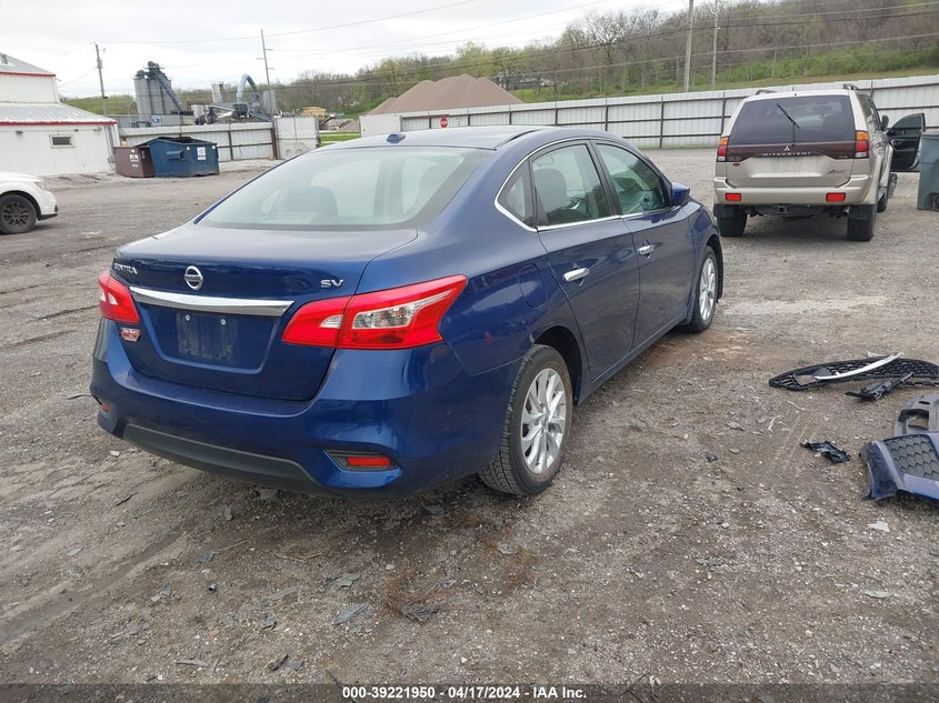VIN 3N1AB7AP8KY284945 2019 NISSAN SENTRA S/SL/SR/SV