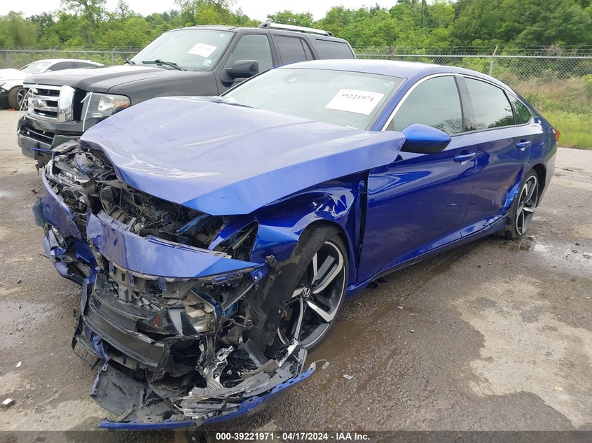 VIN 1HGCV1F31KA045940 2019 HONDA ACCORD SPORT