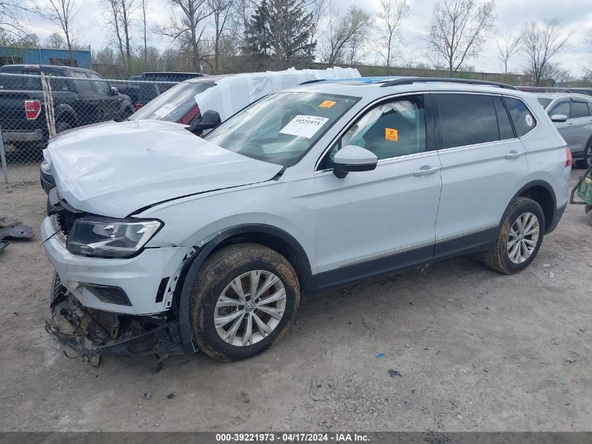 2018 Volkswagen Tiguan 2.0T Se/2.0T Sel VIN: 3VV2B7AX2JM156404 Lot: 39221973