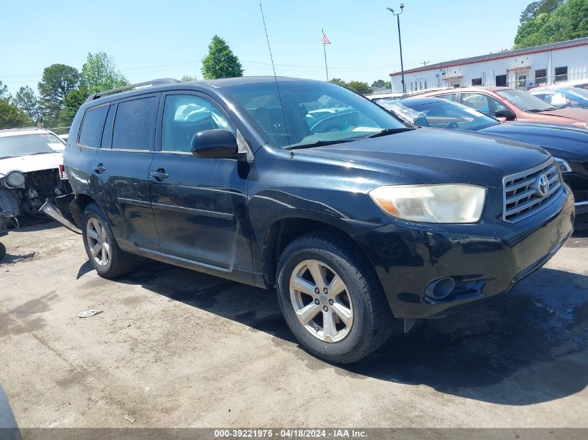 2009 Toyota Highlander VIN: JTEDS41AX92088305 Lot: 39221975
