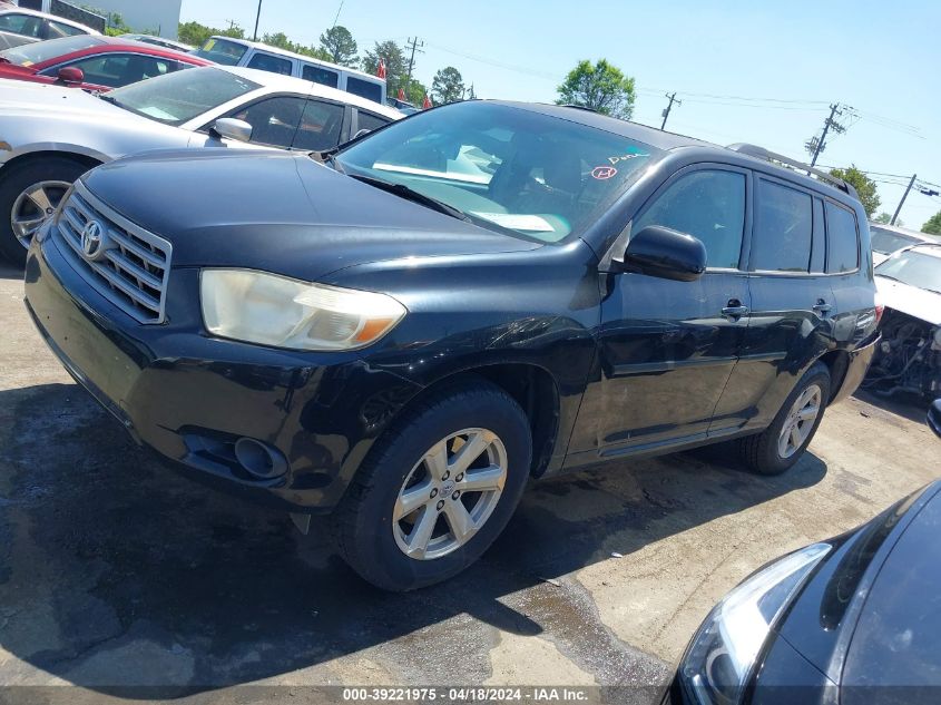 2009 Toyota Highlander VIN: JTEDS41AX92088305 Lot: 39221975