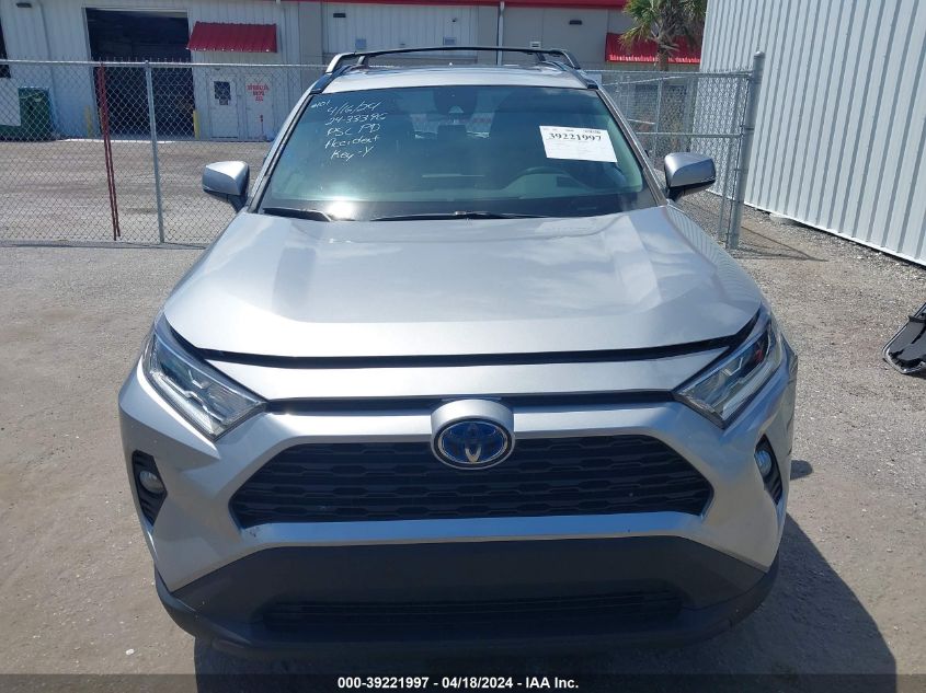 2021 Toyota Rav4 Xle Hybrid VIN: 4T3RWRFV0MU045261 Lot: 39221997