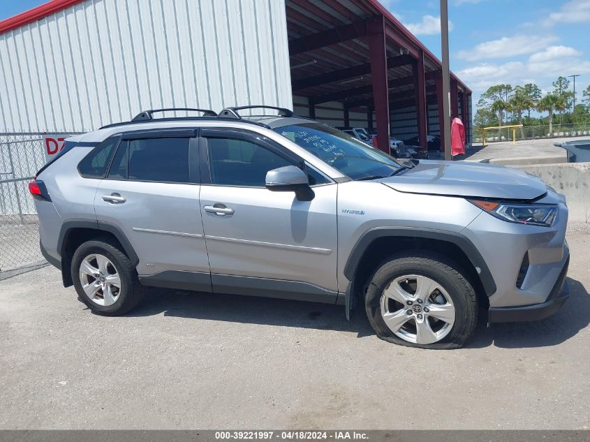 2021 Toyota Rav4 Xle Hybrid VIN: 4T3RWRFV0MU045261 Lot: 39221997