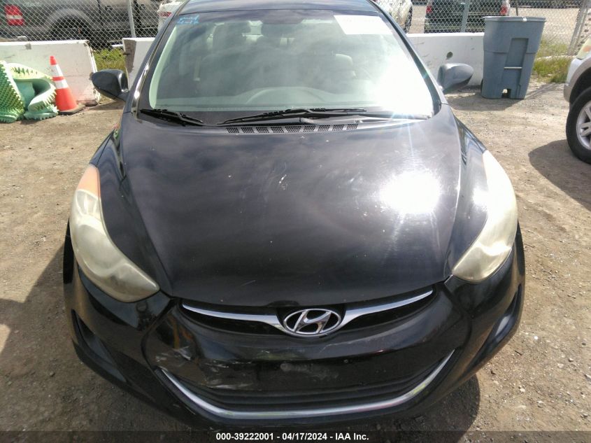 2013 Hyundai Elantra Gls VIN: KMHDH4AE6DU014054 Lot: 39222001