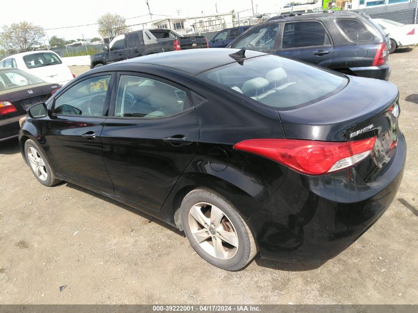 2013 Hyundai Elantra Gls VIN: KMHDH4AE6DU014054 Lot: 39222001