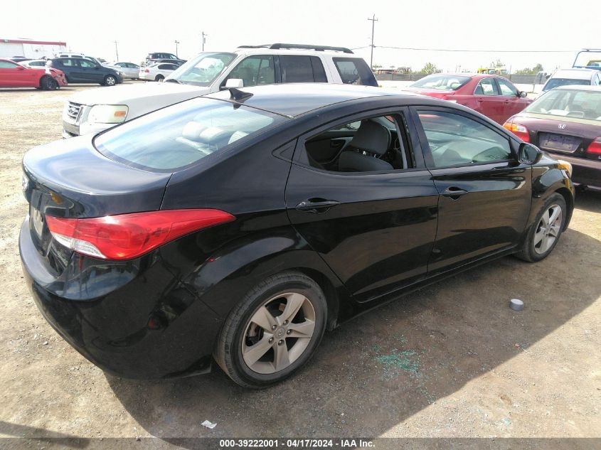 2013 Hyundai Elantra Gls VIN: KMHDH4AE6DU014054 Lot: 39222001