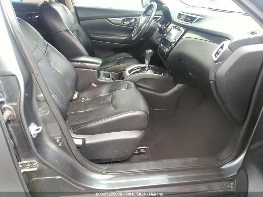 2016 Nissan Rogue Sl VIN: 5N1AT2MT3GC747740 Lot: 39222006