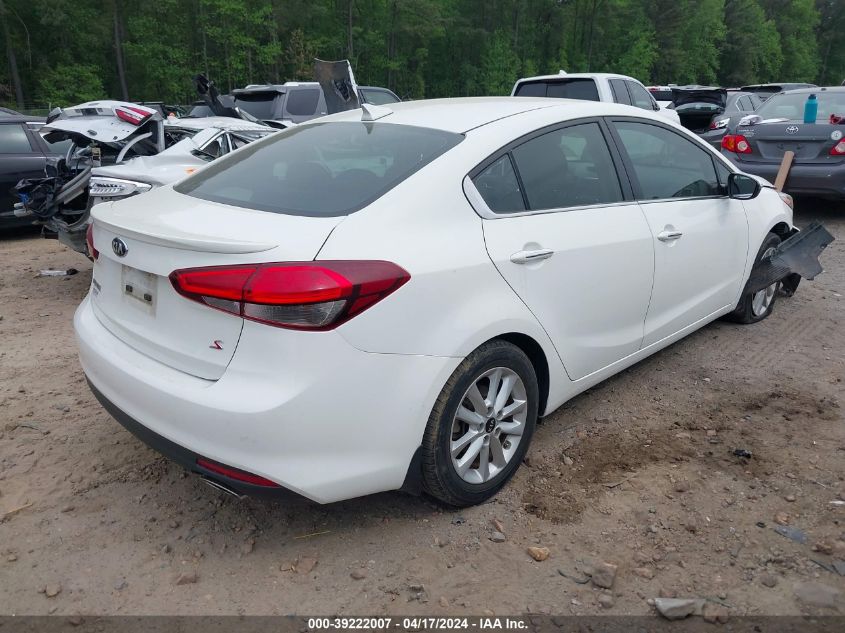 2017 Kia Forte S VIN: 3KPFL4A79HE135503 Lot: 39222007