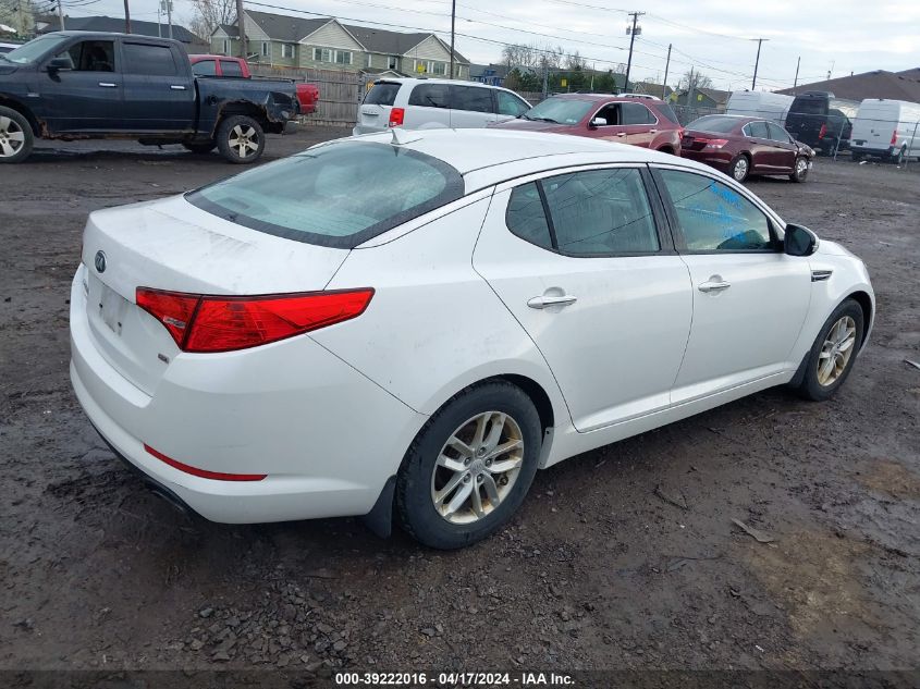 2013 Kia Optima Lx VIN: KNAGM4A75D5392839 Lot: 39222016