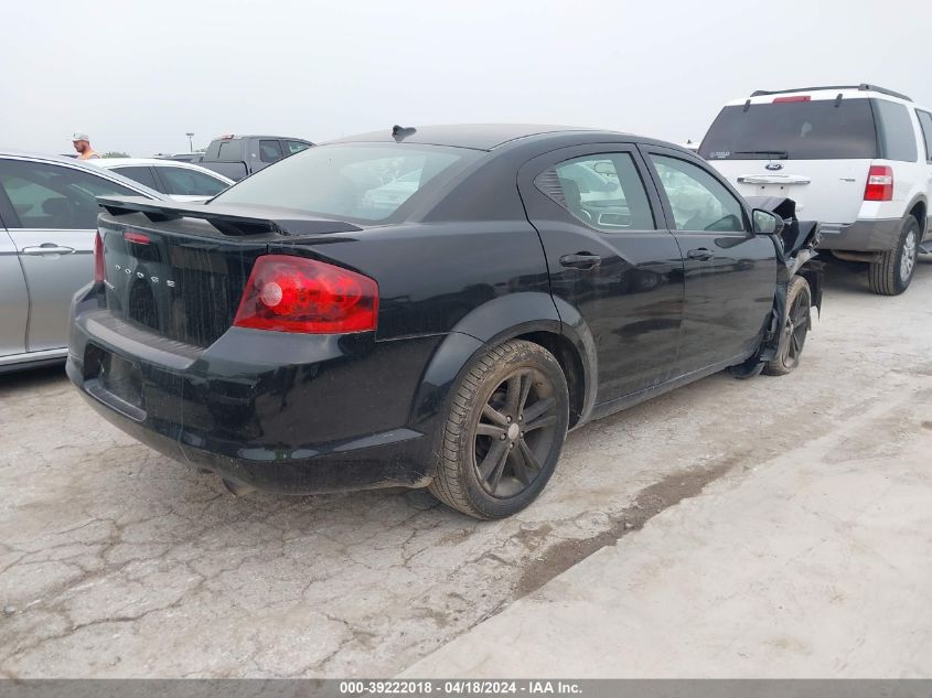 2011 Dodge Avenger Mainstreet VIN: 1B3BD1FG1BN551987 Lot: 39222018