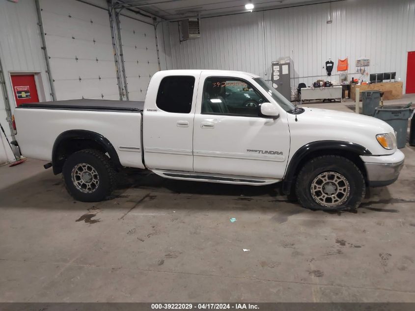 2001 Toyota Tundra Ltd V8 VIN: 5TBBT48131S174866 Lot: 39222029