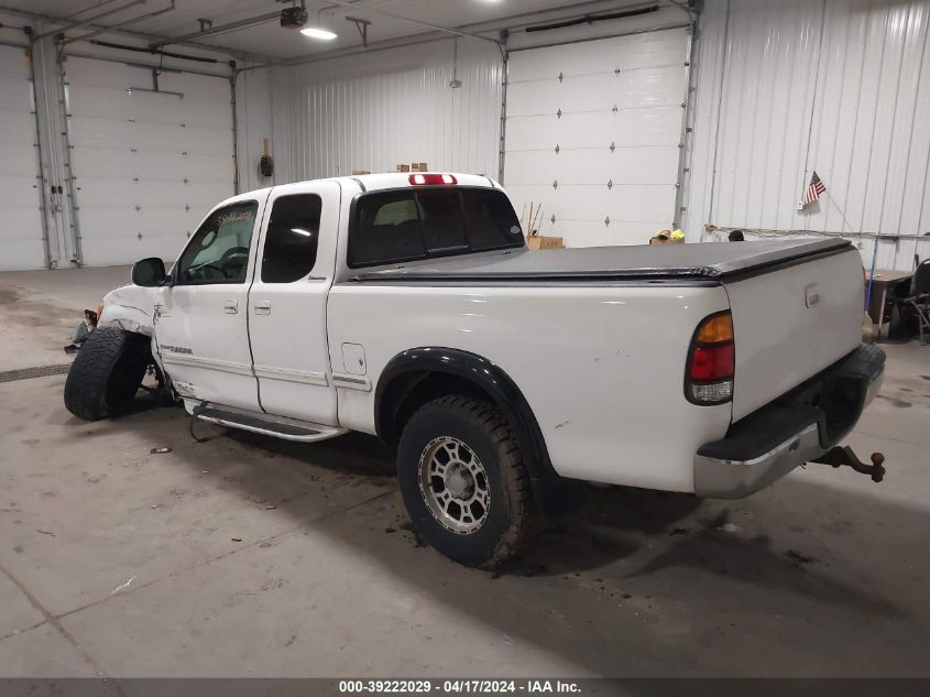 2001 Toyota Tundra Ltd V8 VIN: 5TBBT48131S174866 Lot: 39222029