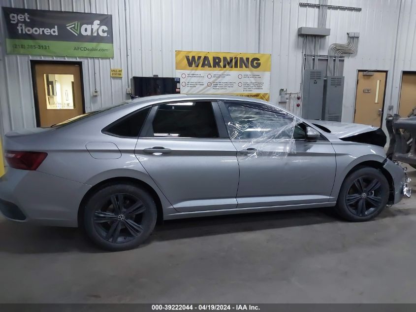 2022 Volkswagen Jetta 1.5T Se VIN: 3VW7M7BU9NM023810 Lot: 39222044