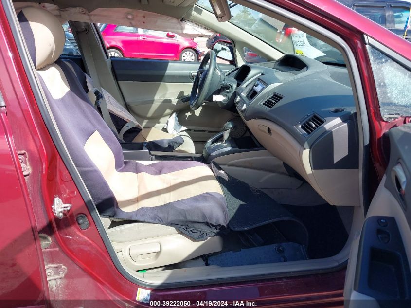 2009 Honda Civic Lx VIN: 19XFA16549E038528 Lot: 39222050