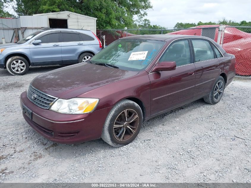 2003 Toyota Avalon Xl VIN: 4T1BF28B63U296398 Lot: 39222053