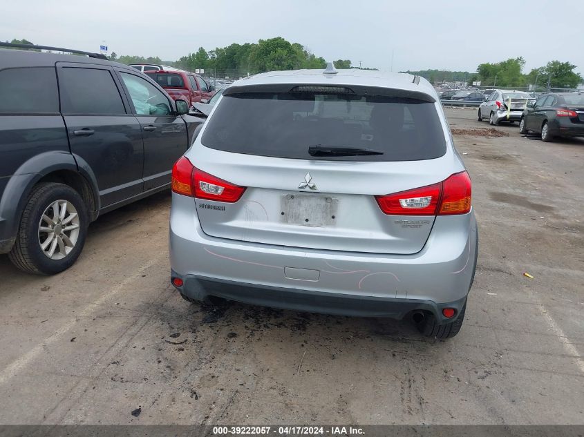 2017 Mitsubishi Outlander Sport 2.0 Es/2.0 Le VIN: JA4AP3AU8HZ016225 Lot: 39222057