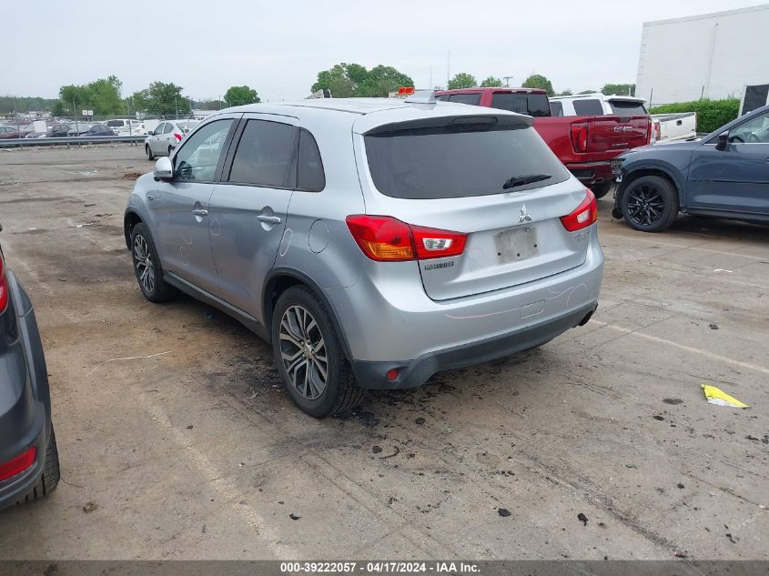 2017 Mitsubishi Outlander Sport 2.0 Es/2.0 Le VIN: JA4AP3AU8HZ016225 Lot: 39222057