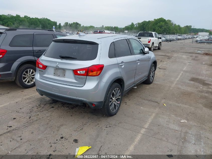 2017 Mitsubishi Outlander Sport 2.0 Es/2.0 Le VIN: JA4AP3AU8HZ016225 Lot: 39222057