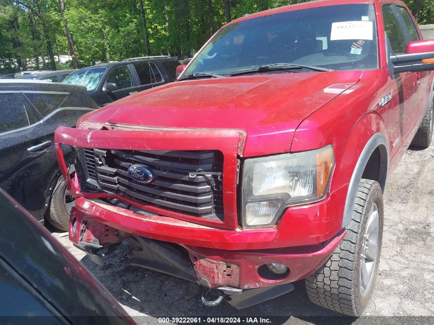 2012 Ford F-150 Fx4 VIN: 1FTFW1ET3CFA08595 Lot: 39222061